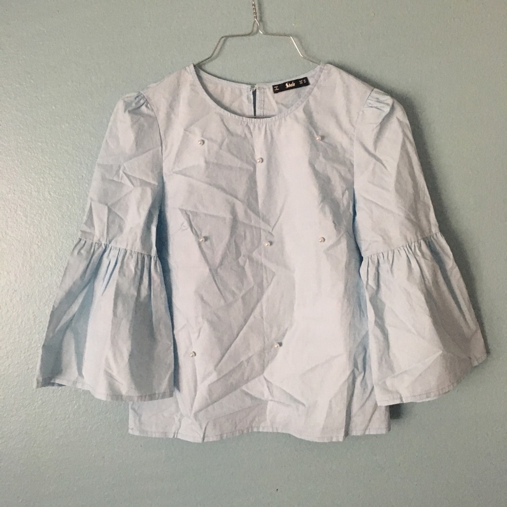 Shein Top | Light Blue